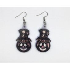 Steampunk Dog Earrings